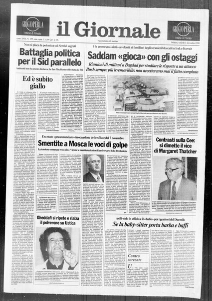 Il giornale : quotidiano del mattino